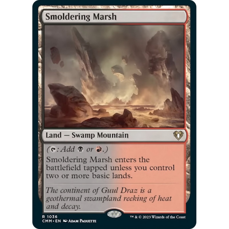Smoldering Marsh [Commander Masters]