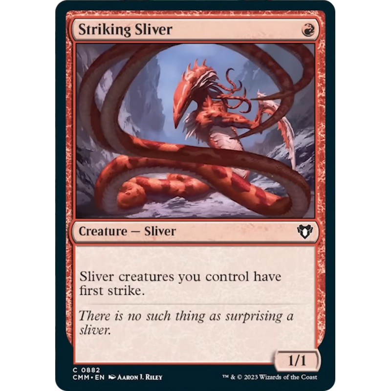 Striking Sliver [Commander Masters]