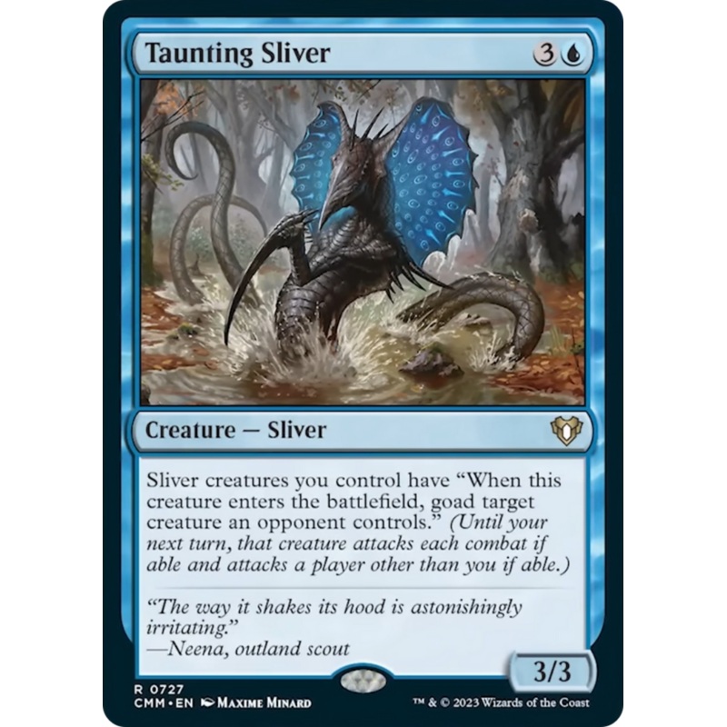 Taunting Sliver [Commander Masters]