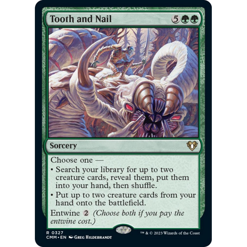 Tooth and Nail [Commander Masters]