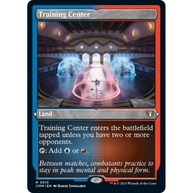 Training Center (Foil Etched) [Commander Masters]