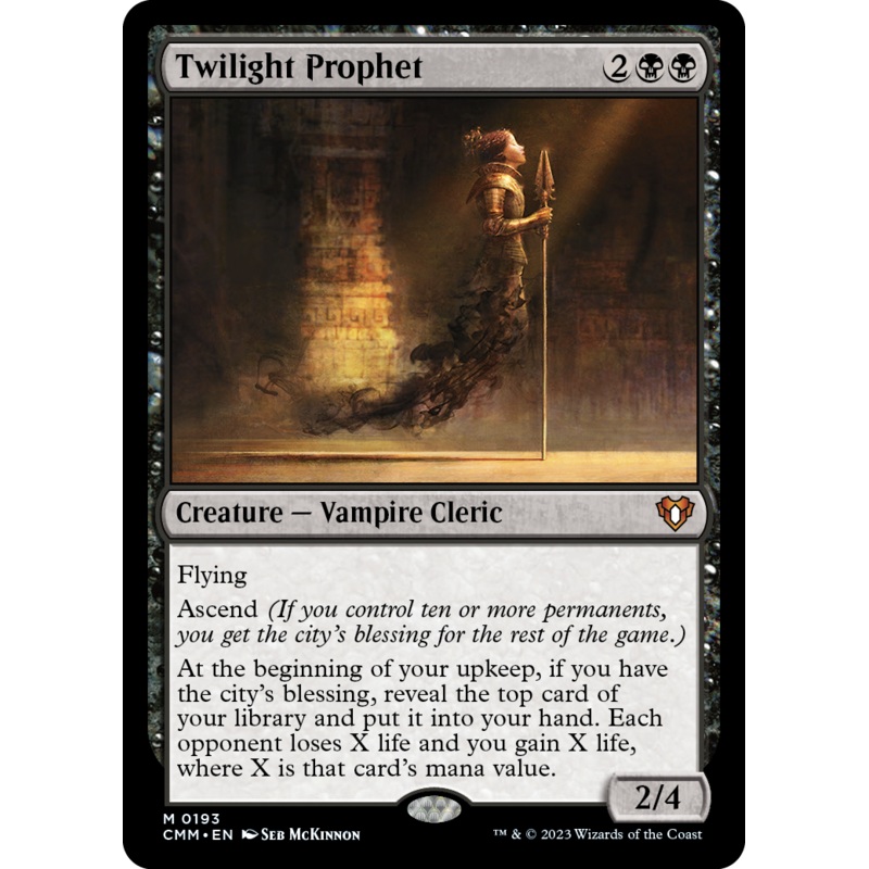 Twilight Prophet [Commander Masters]