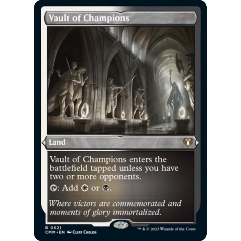Vault of Champions (Foil Etched) [Commander Masters]