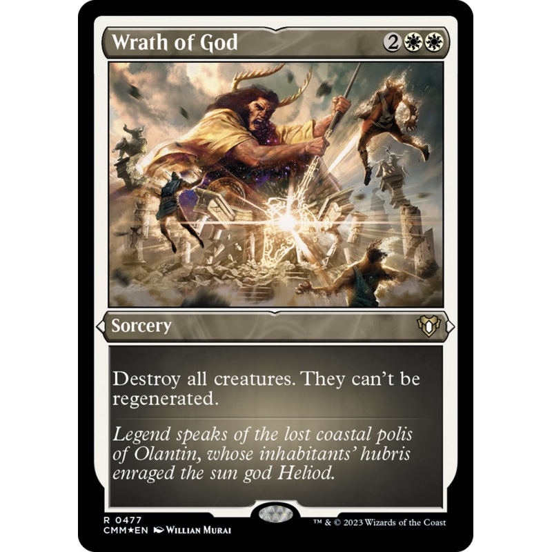 Wrath of God (Foil Etched) [Commander Masters]