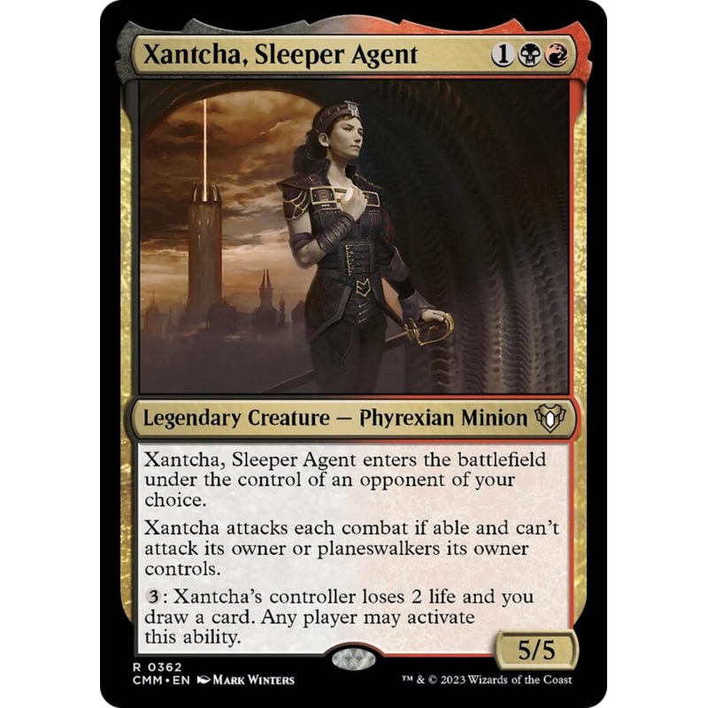 Xantcha, Sleeper Agent [Commander Masters]