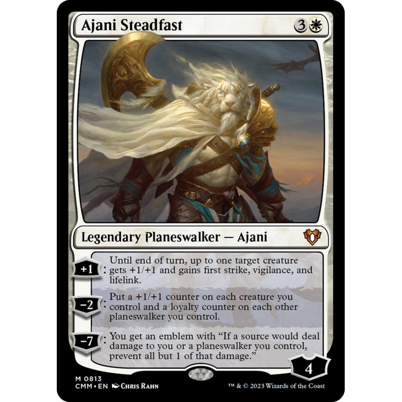 Ajani Steadfast [Commander Masters]