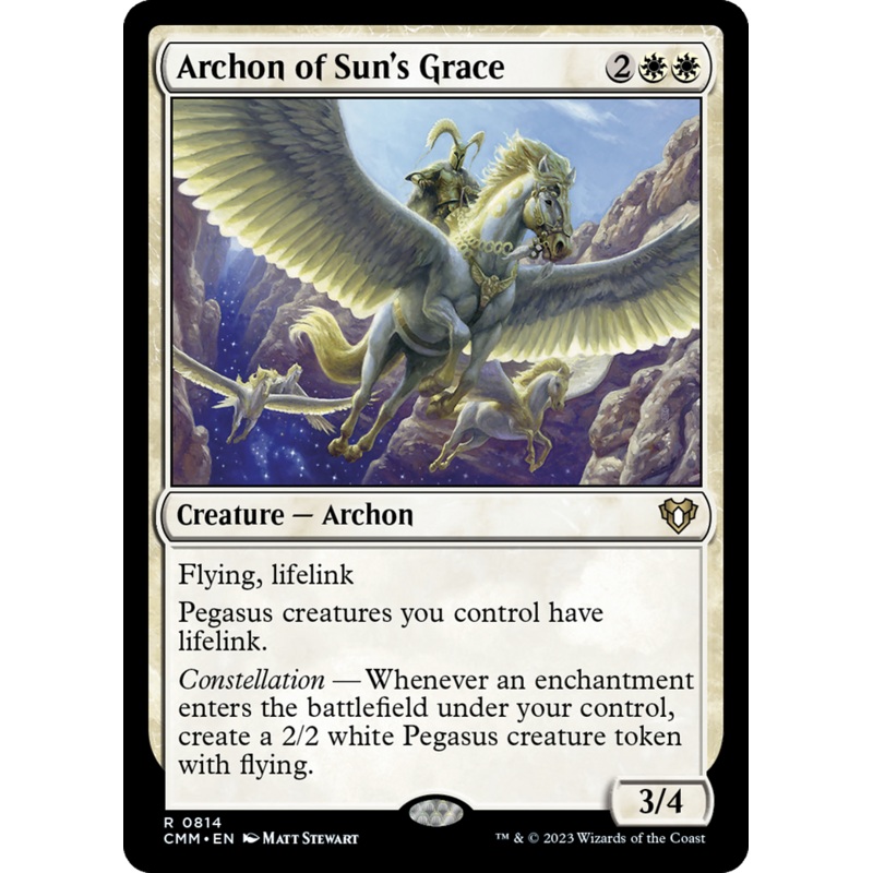 Archon of Sun's Grace [Commander Masters]