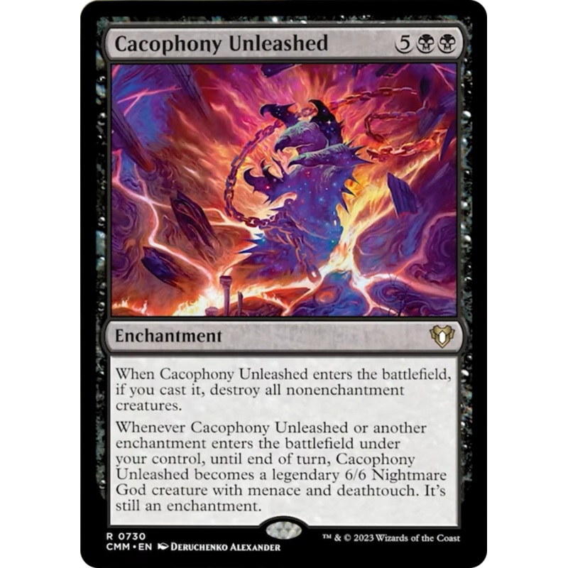 Cacophony Unleashed [Commander Masters]