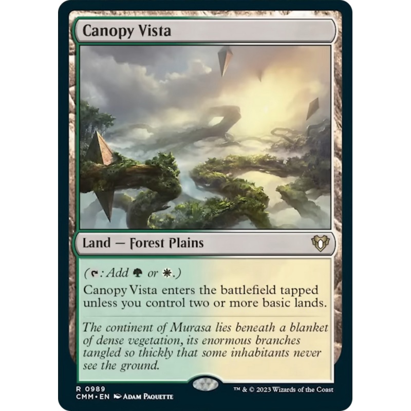 Canopy Vista [Commander Masters]