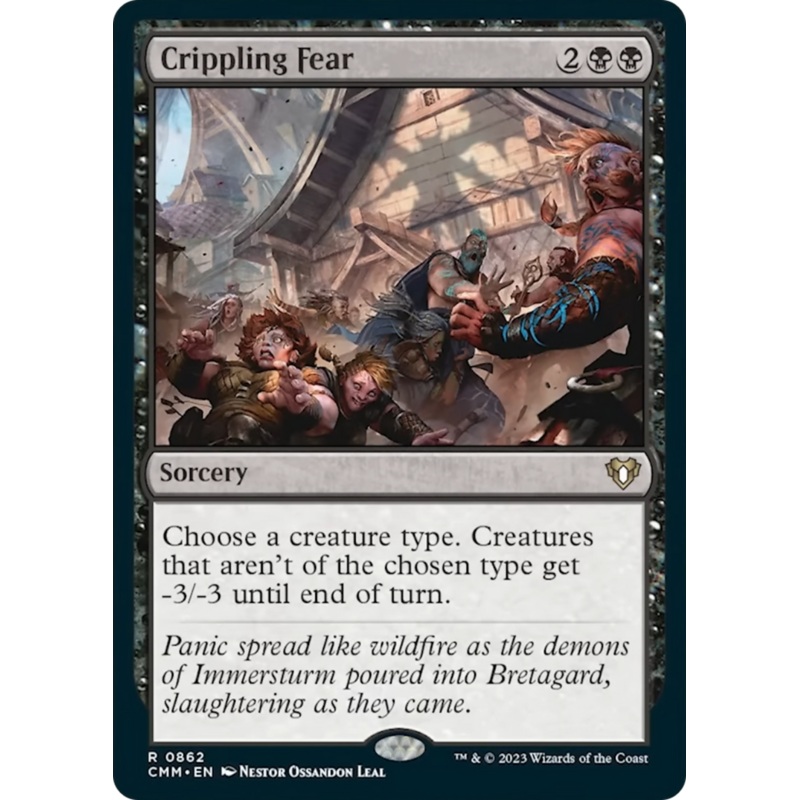 Crippling Fear [Commander Masters]