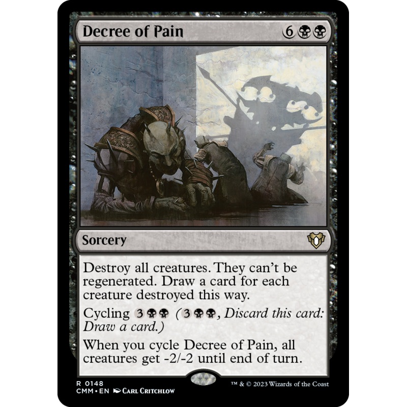 Decree of Pain [Commander Masters]