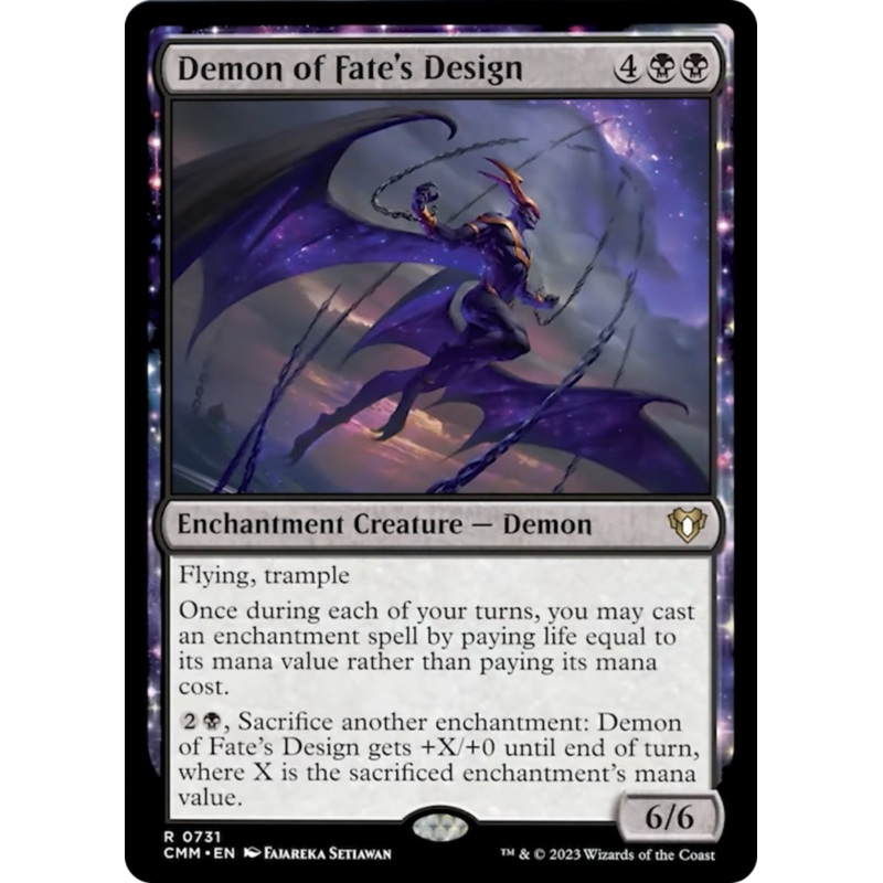 Demon of Fate's Design [Commander Masters]