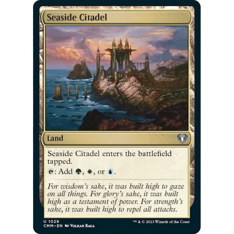 Seaside Citadel [Commander Masters]