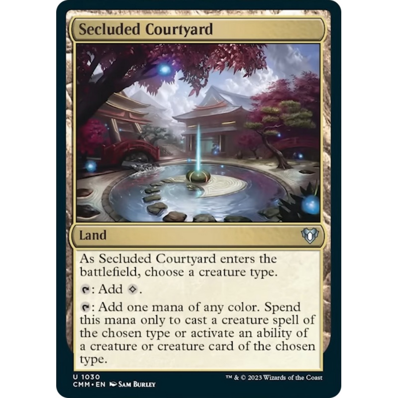 Secluded Courtyard [Commander Masters]