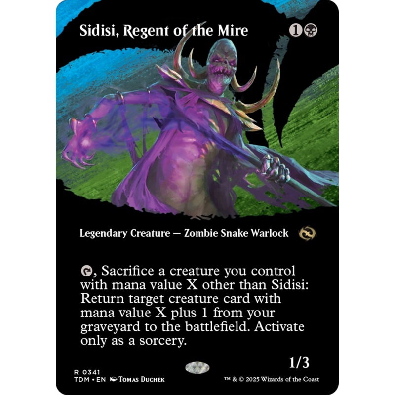 Sidisi, Regent of the Mire (Borderless) [Tarkir: Dragonstorm]