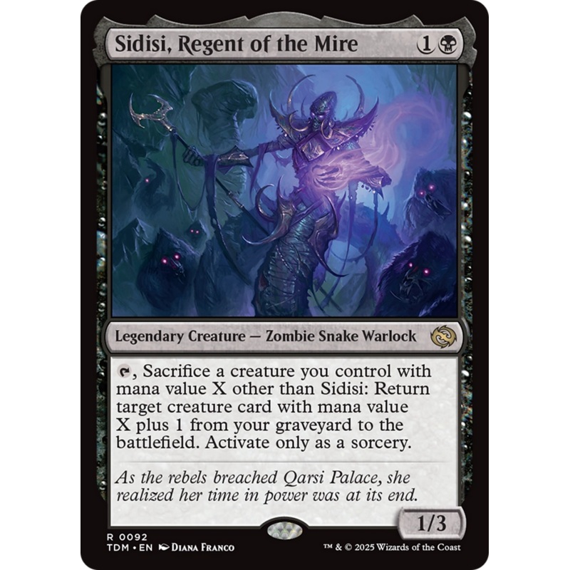 Sidisi, Regent of the Mire [Tarkir: Dragonstorm]