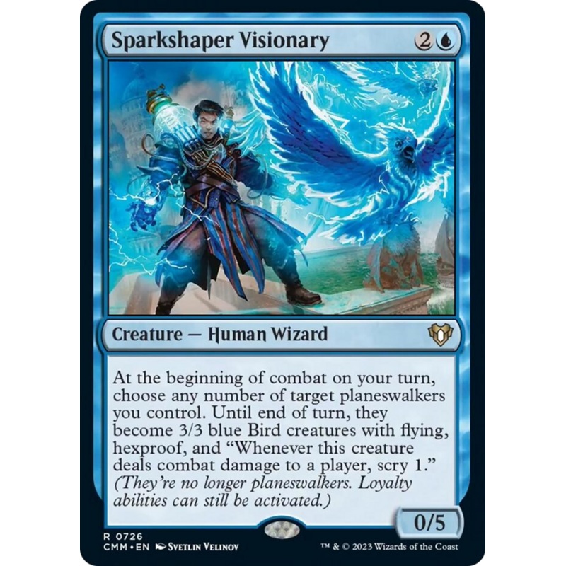 Sparkshaper Visionary [Commander Masters]