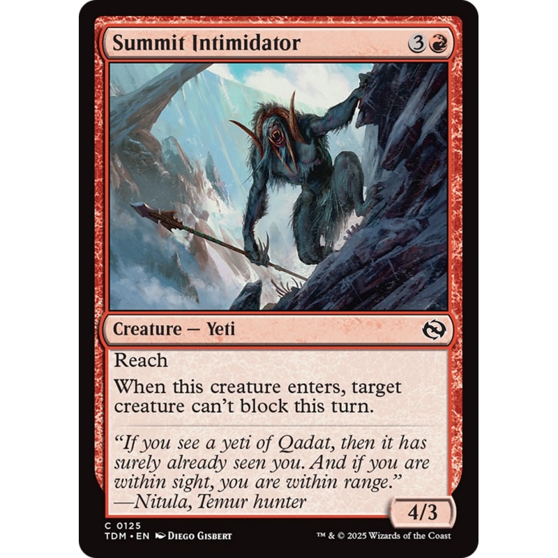 Summit Intimidator [Tarkir: Dragonstorm]