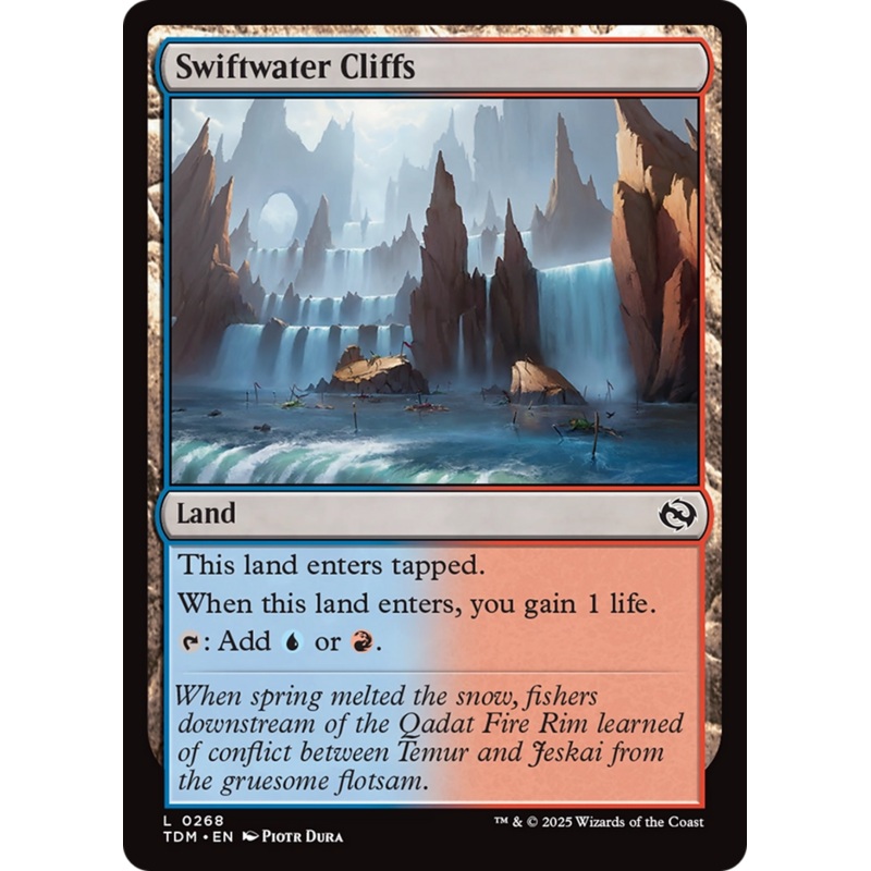 Swiftwater Cliffs [Tarkir: Dragonstorm]