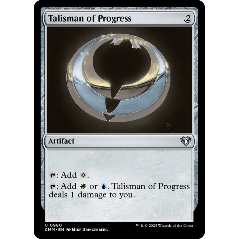 Talisman of Progress [Commander Masters]
