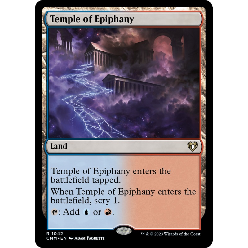 Temple of Epiphany [Commander Masters]