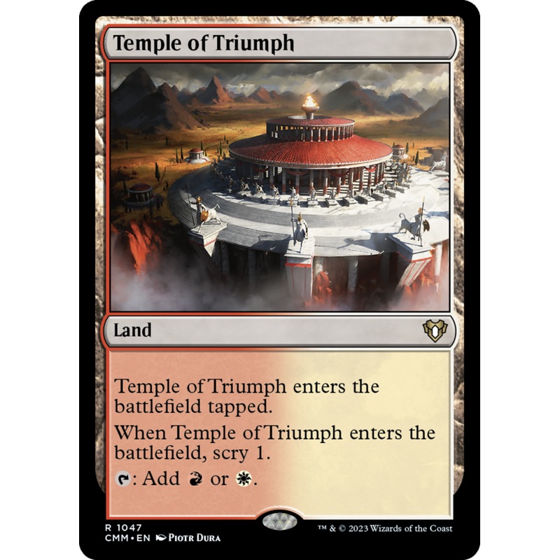 Temple of Triumph [Commander Masters]