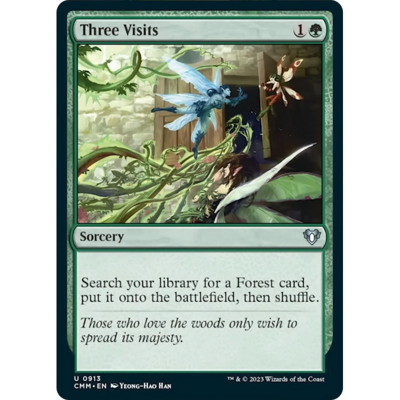 Three Visits [Commander Masters]