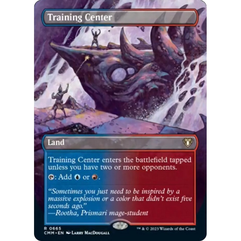Training Center (Borderless Alternate Art) [Commander Masters]