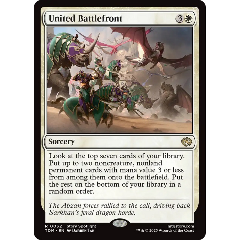 United Battlefront [Tarkir: Dragonstorm]
