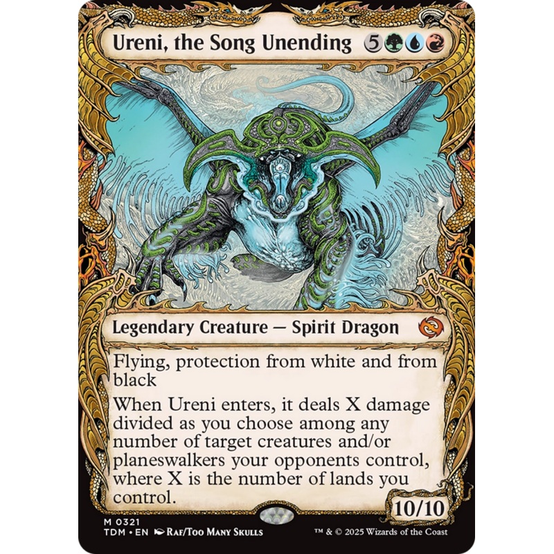 Ureni, the Song Unending (Showcase) [Tarkir: Dragonstorm]