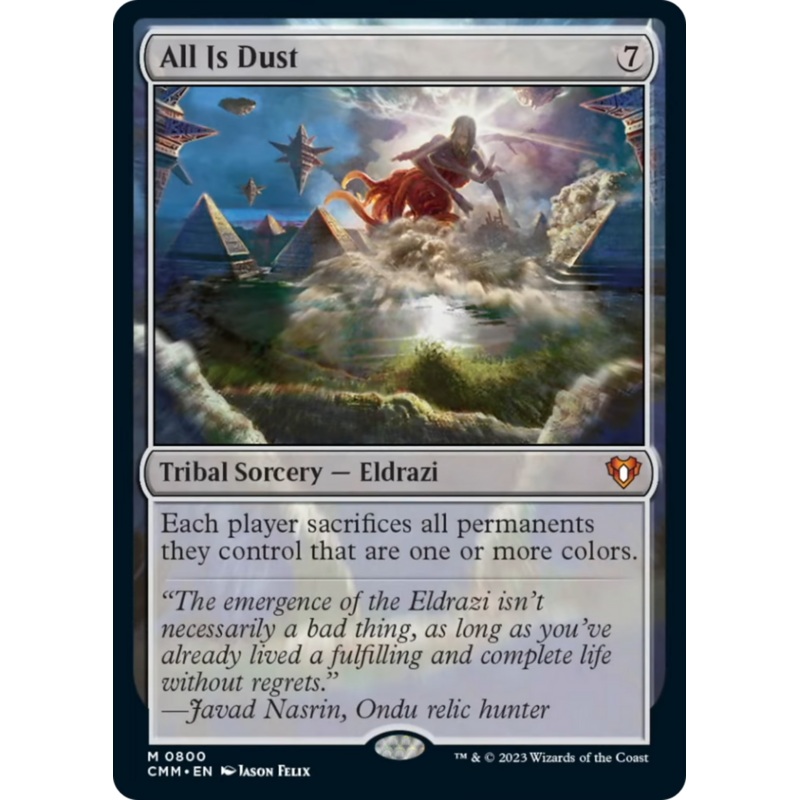 All Is Dust [Commander Masters]