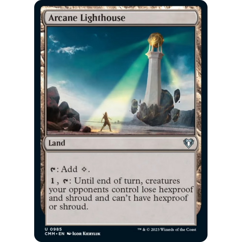 Arcane Lighthouse [Commander Masters]