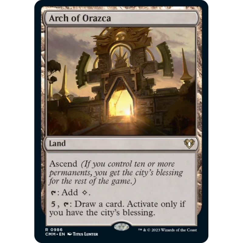 Arch of Orazca [Commander Masters]