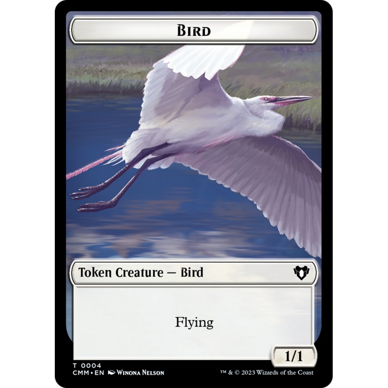 Bird Token [Commander Masters Tokens]