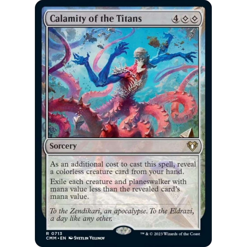 Calamity of the Titans [Commander Masters]