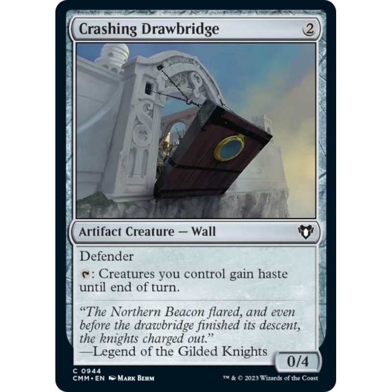 Crashing Drawbridge [Commander Masters]