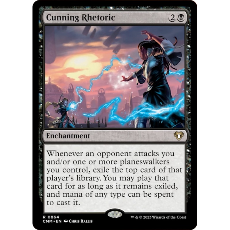 Cunning Rhetoric [Commander Masters]