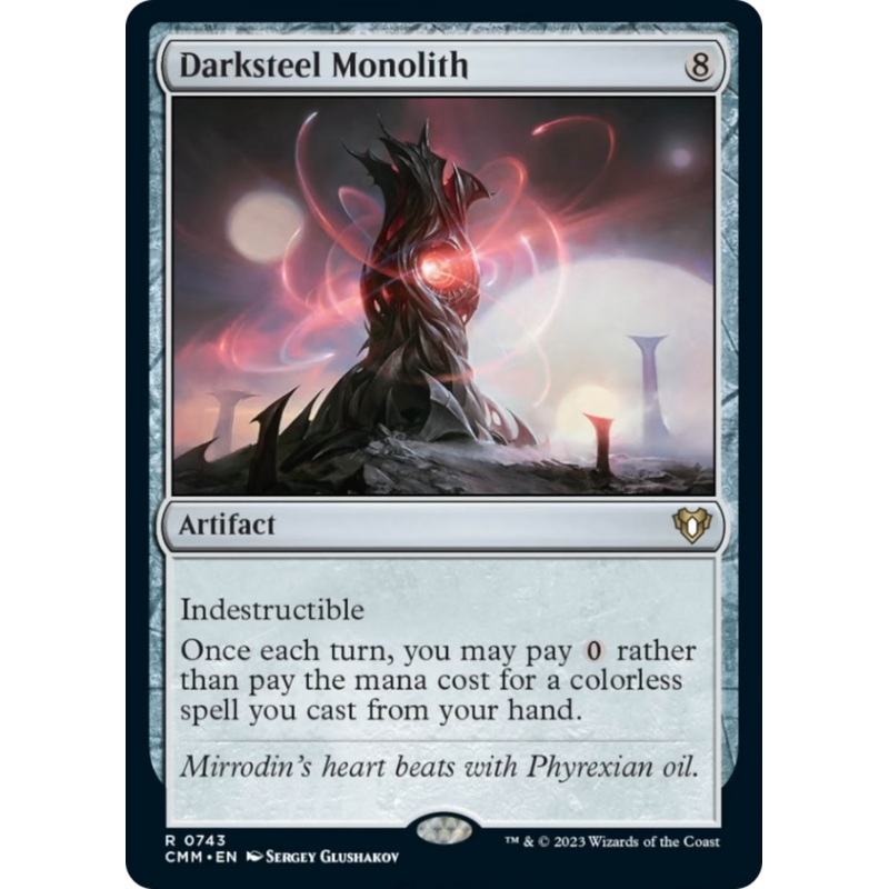 Darksteel Monolith [Commander Masters]