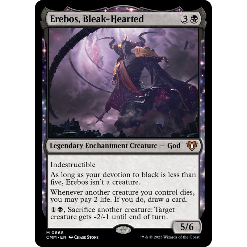 Erebos, Bleak-Hearted [Commander Masters]