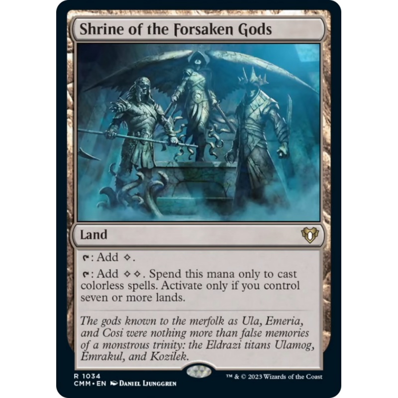 Shrine of the Forsaken Gods [Commander Masters]