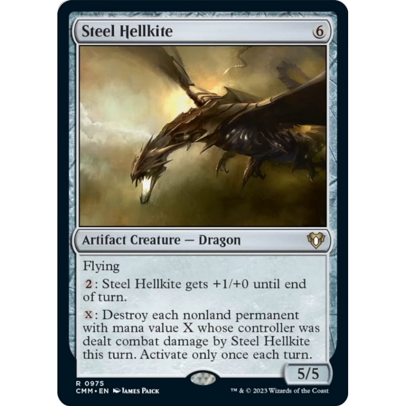 Steel Hellkite [Commander Masters]