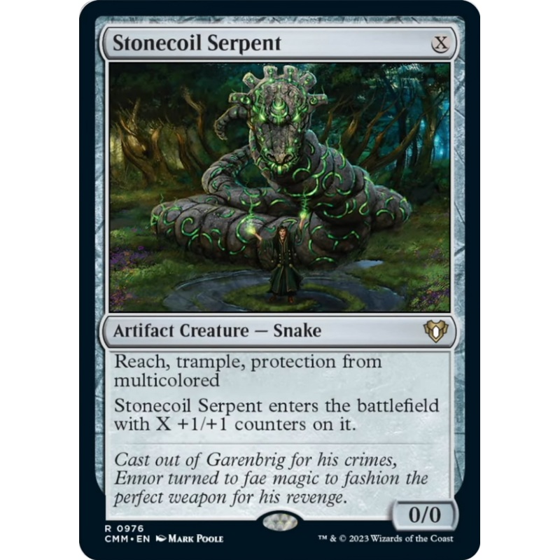 Stonecoil Serpent [Commander Masters]