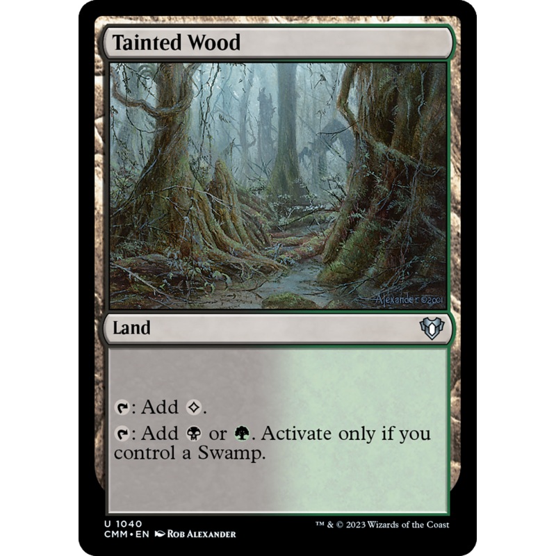 Tainted Wood [Commander Masters]