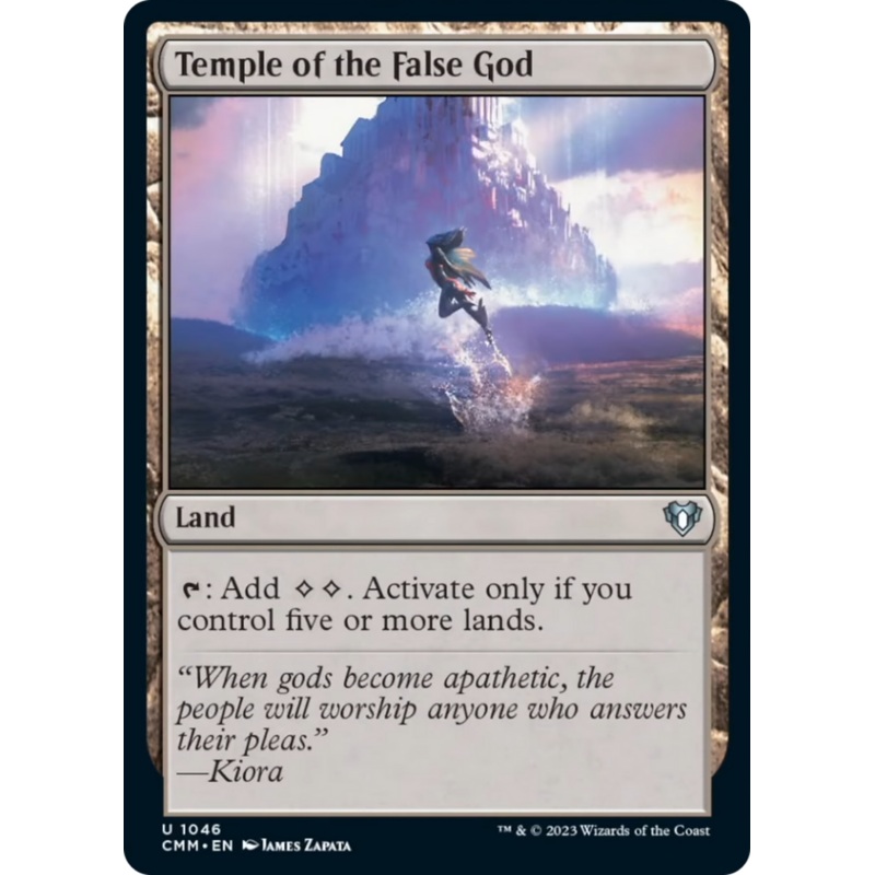 Temple of the False God [Commander Masters]