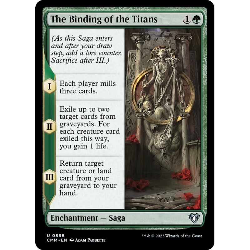 The Binding of the Titans [Commander Masters]