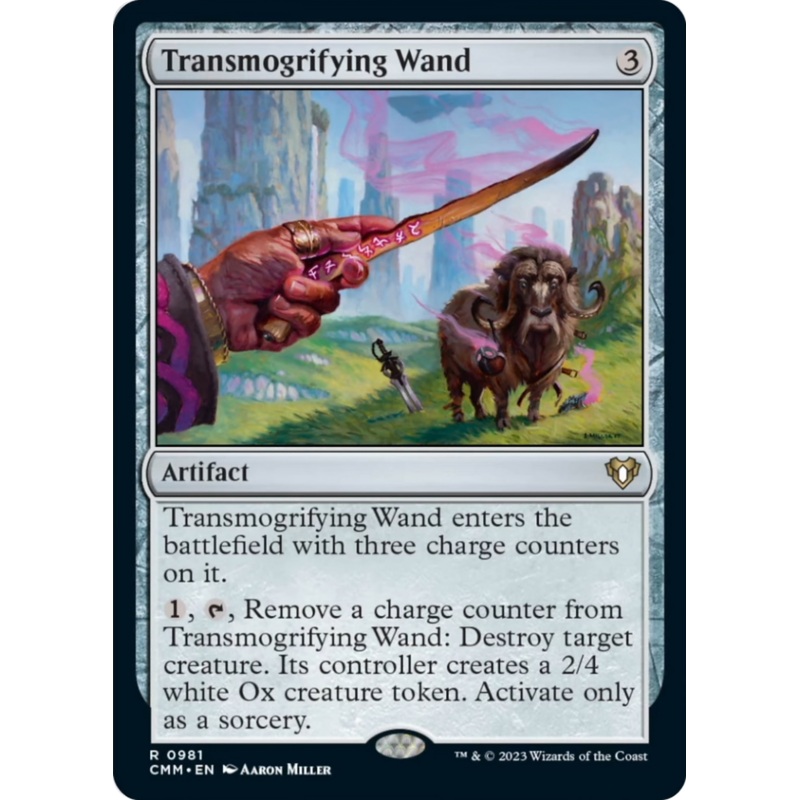 Transmogrifying Wand [Commander Masters]