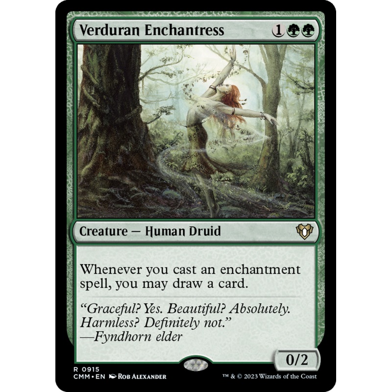 Verduran Enchantress [Commander Masters]