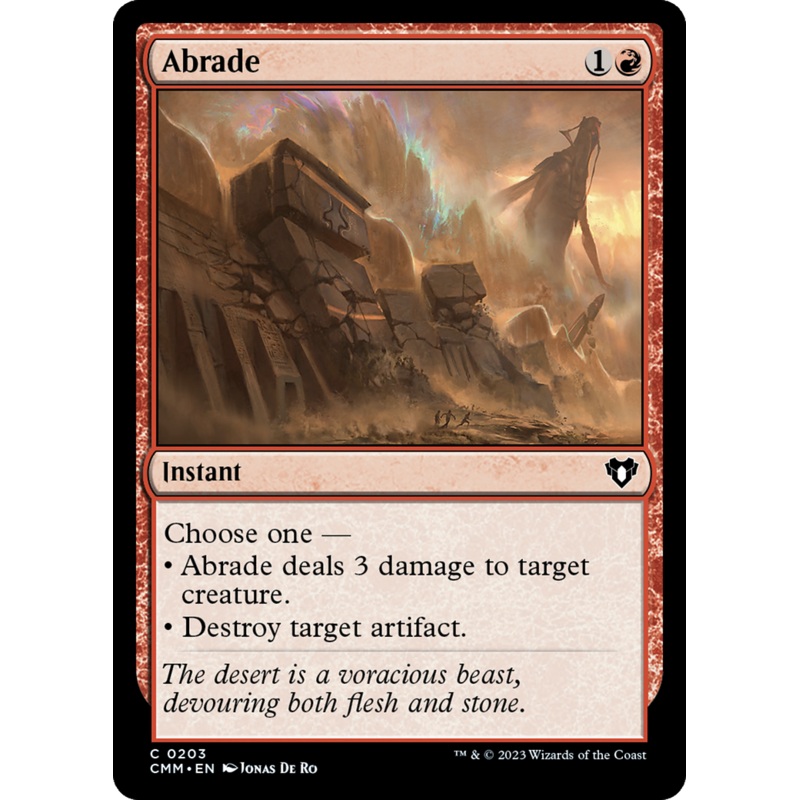 Abrade [Commander Masters]