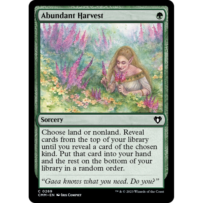 Abundant Harvest [Commander Masters]