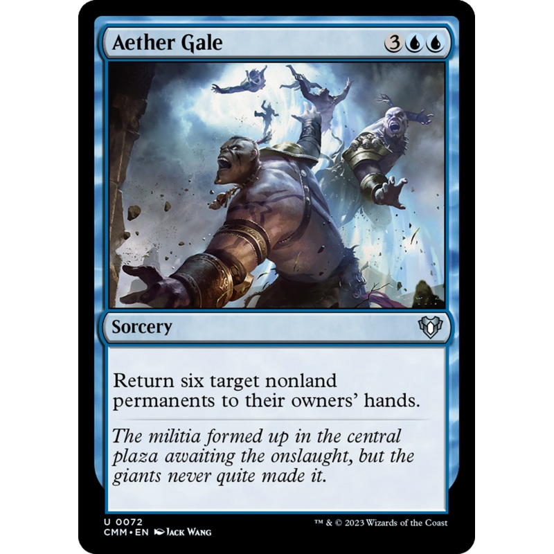 Aether Gale [Commander Masters]
